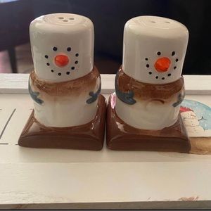 Marshamallow Salt and Pepper Shakers